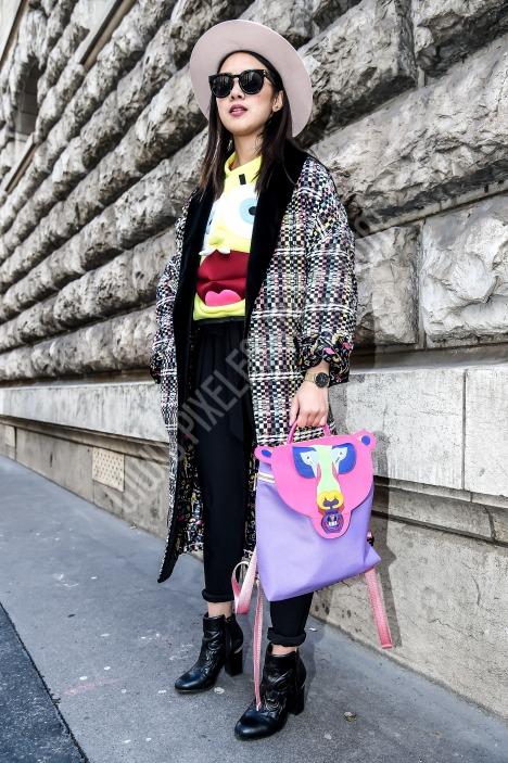 ALESSANDRA HUYNH,AUTUMN-WINTER 2016-2017,FASHION SHOW,HERMES,PARIS,READY TO WEAR,STREET STYLE